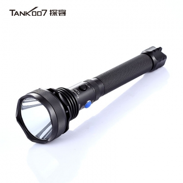 TANK007探客防身超亮手電筒直充充電遠射大功..